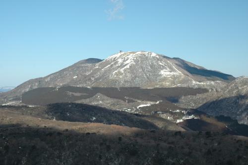 大観山から見た駒ヶ岳