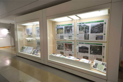箱根ジオパークの展示