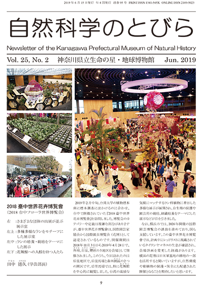 自然科学のとびら Vol.25,No.2 表紙
