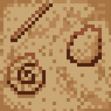 アンモナイト2のドット絵画像