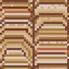 ストロマトライトのドット絵画像