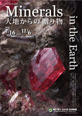 特別展「ミネラル」チラシおもて