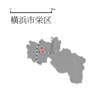 �_�ސ쌧���l�s�h��̒n�}