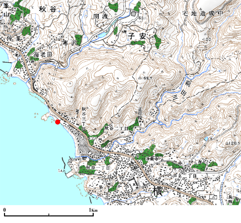 ���{��s�H�J�̒n�_