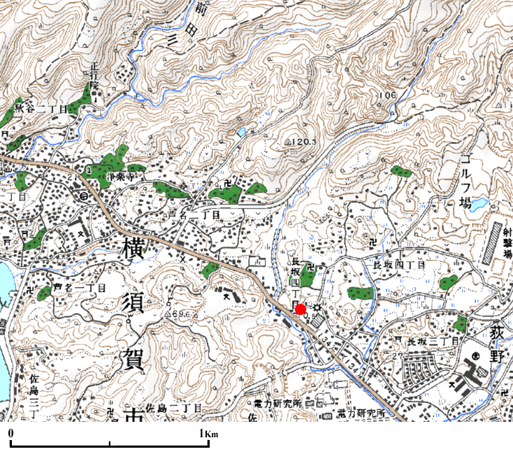 ���{��s����̒n�_