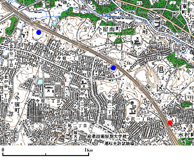 ���l�s���捡�h�쒬�̒n�_