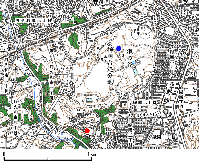 ���l�s���V�����̒n�_