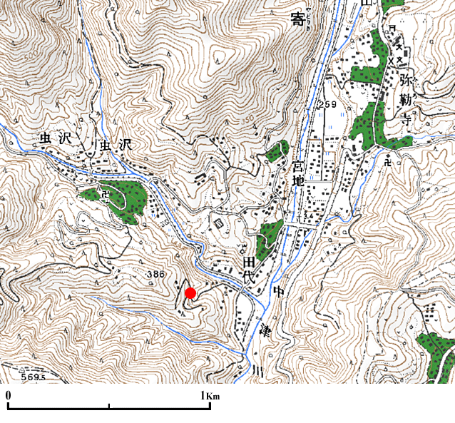 ������S���c����̒n�_