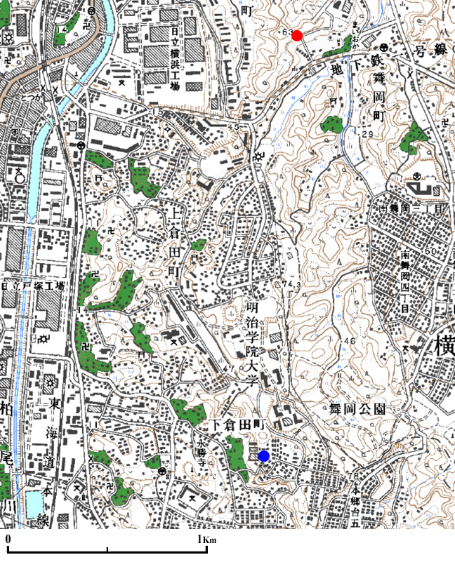 �_�ސ쌧���l�s�˒ˋ救�����̒n�_