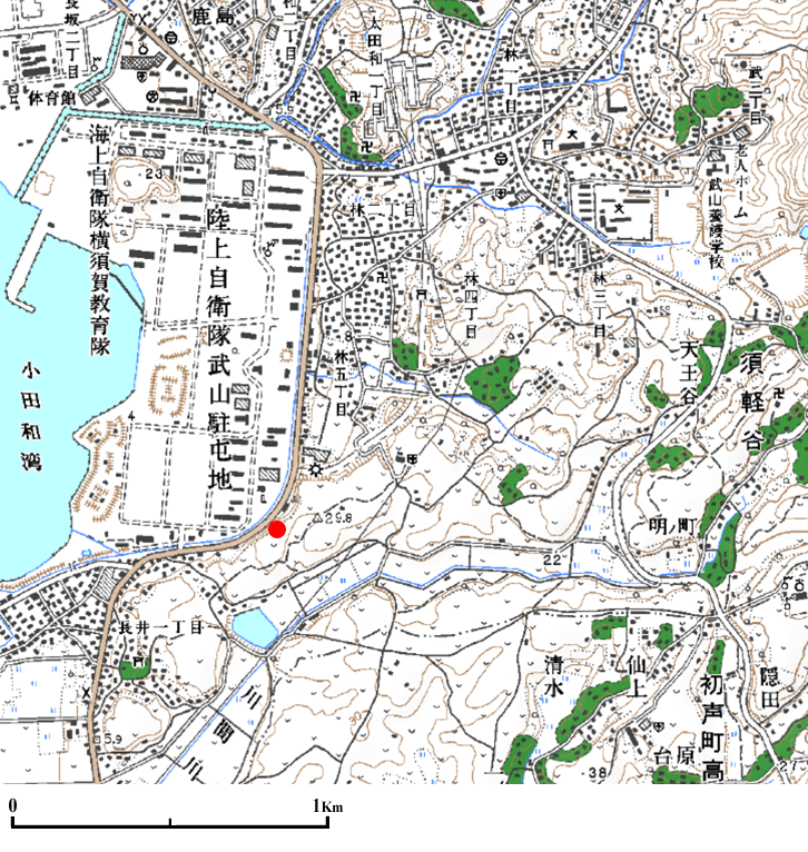 ���{��s����̒n�_